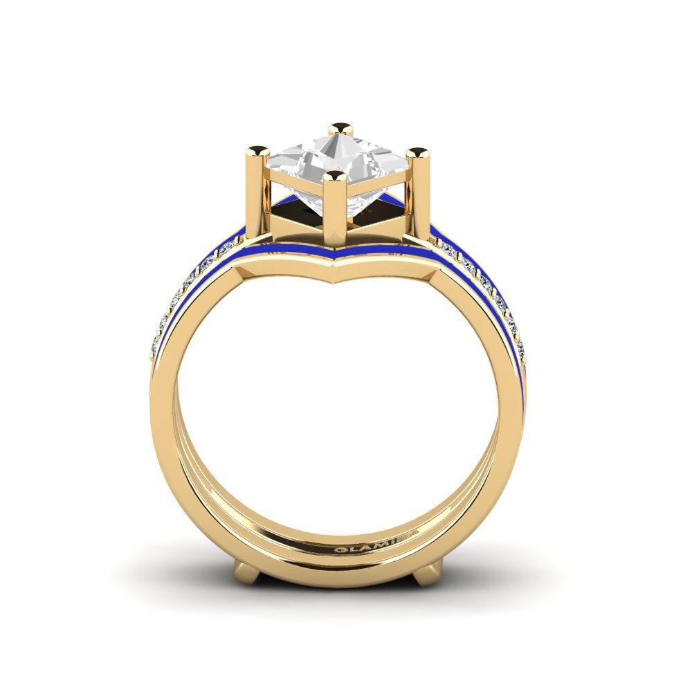 White Topaz Ring Wourg - SET