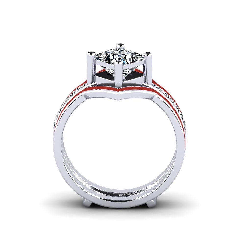 950 Palladium Ring Wourg - SET