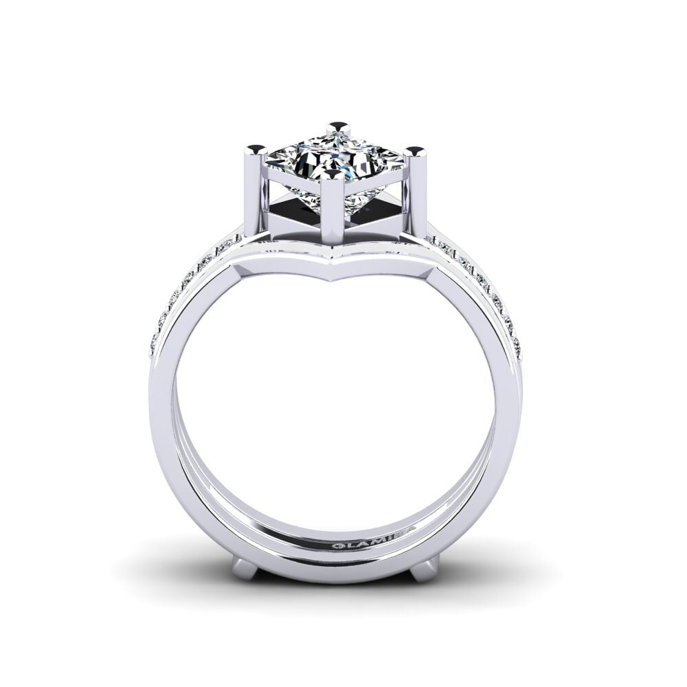 950 Palladium Ring Wourg - SET