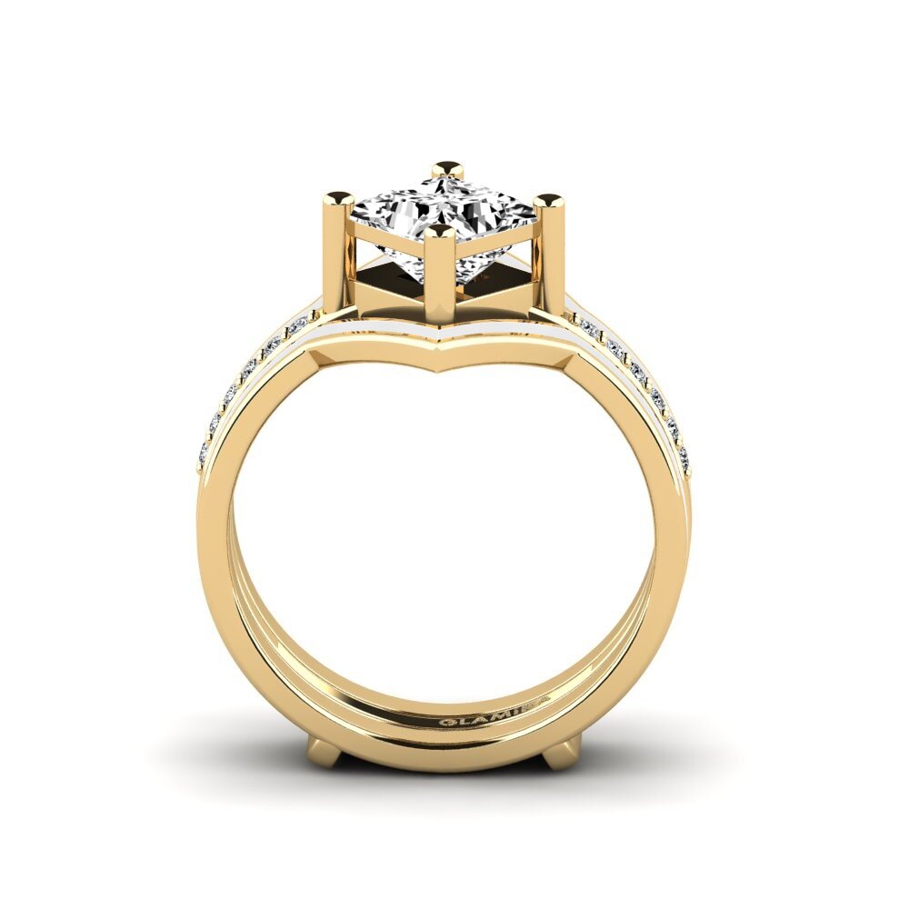 Moissanite Ring Wourg - SET