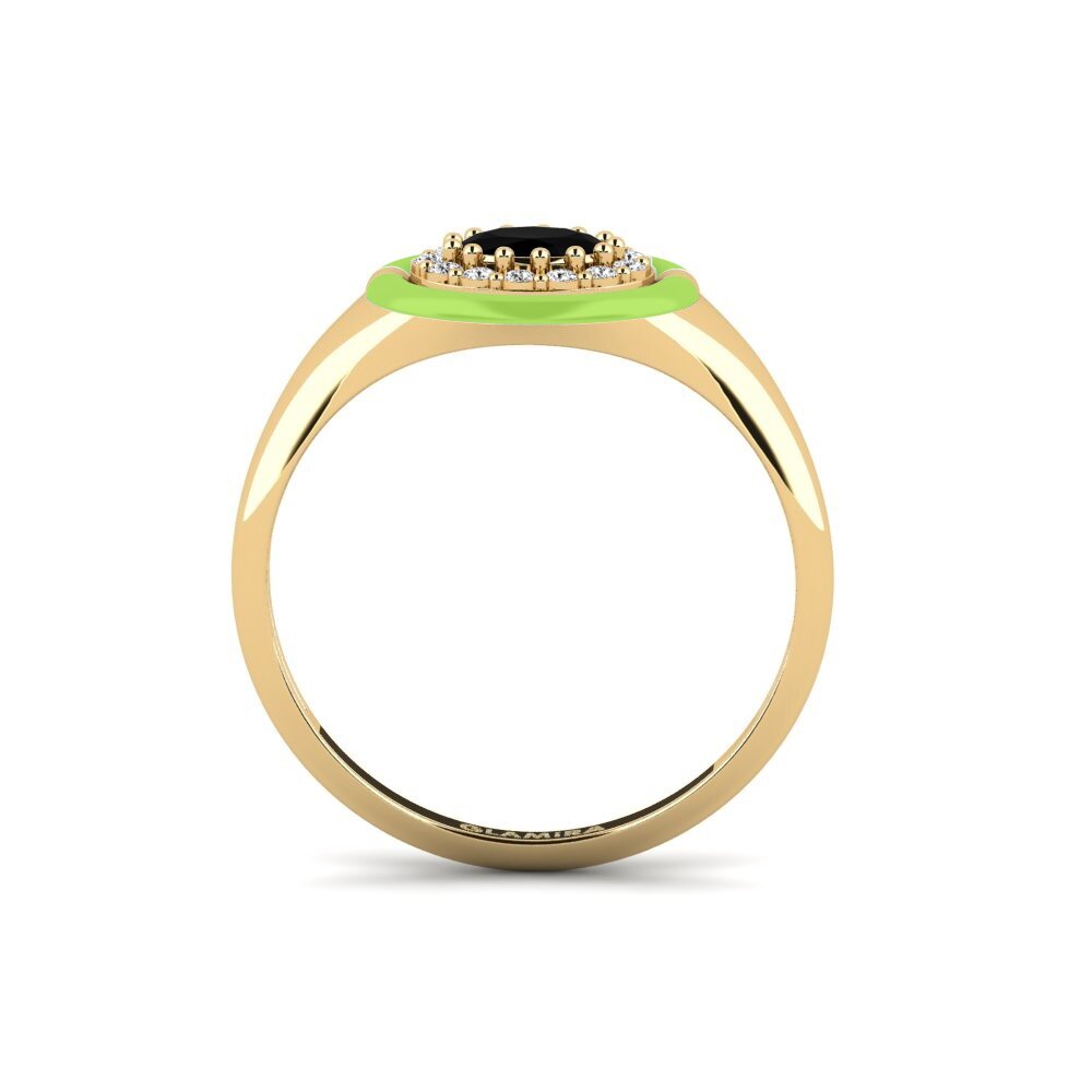 Schwarzer Onyx Ring Wyoming