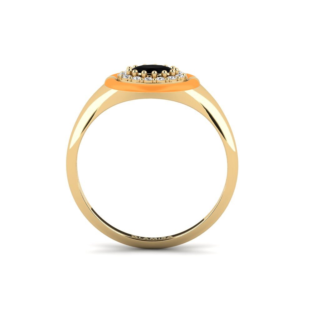 Schwarzer Onyx Ring Wyoming