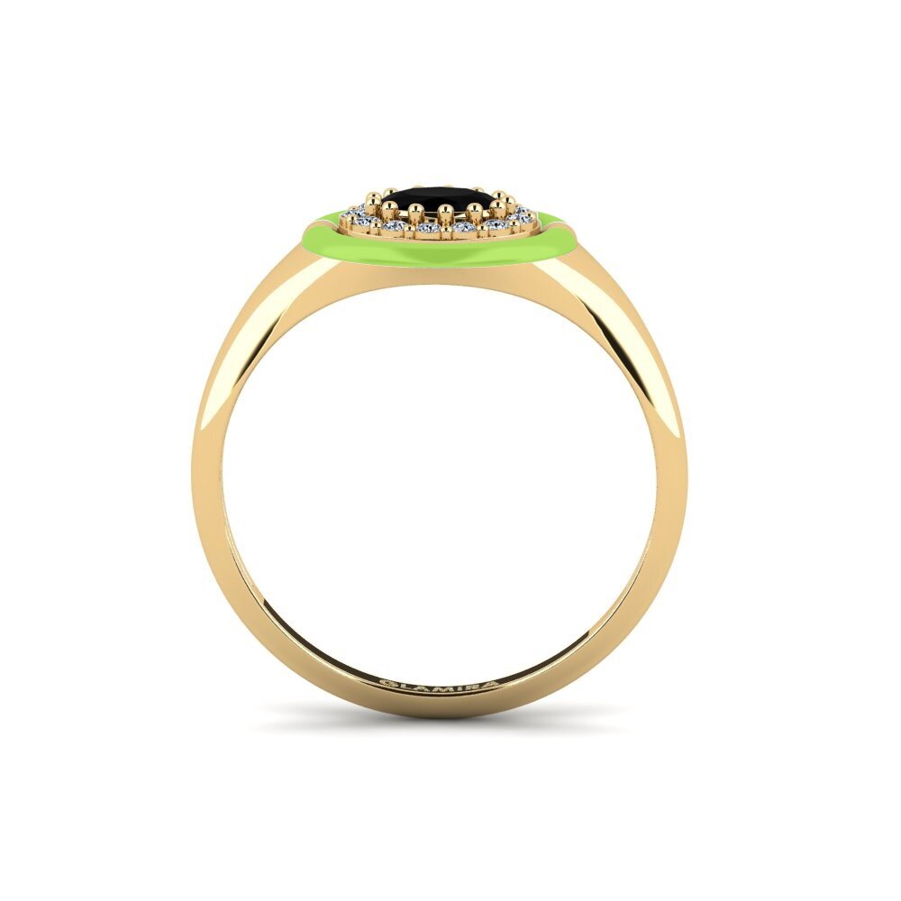 Schwarzer Diamant Ring Wyoming
