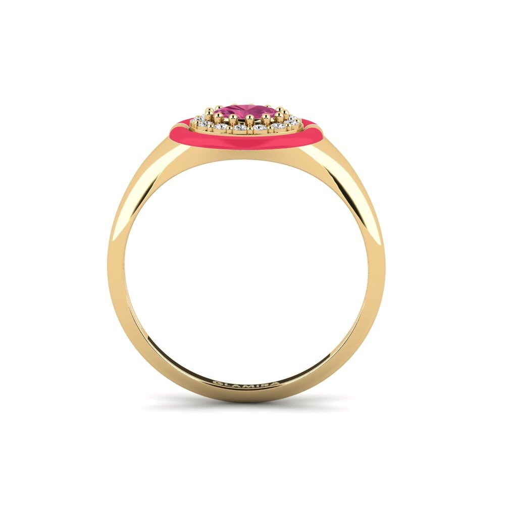 Rosa Turmalin Ring Wyoming
