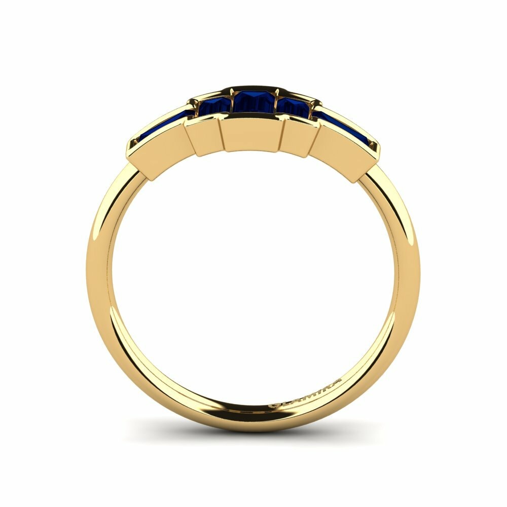 Zafiro Anillo de compromiso Xenia