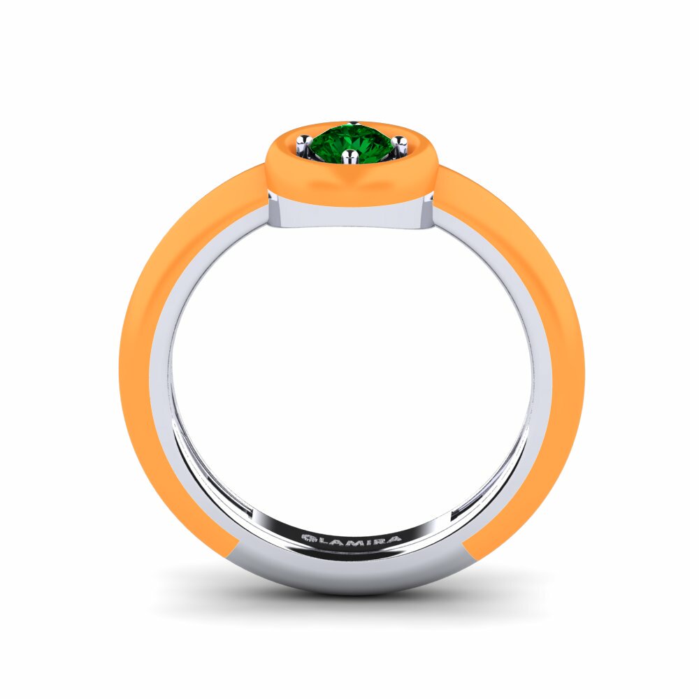 Zircone Vert Bague Xilli