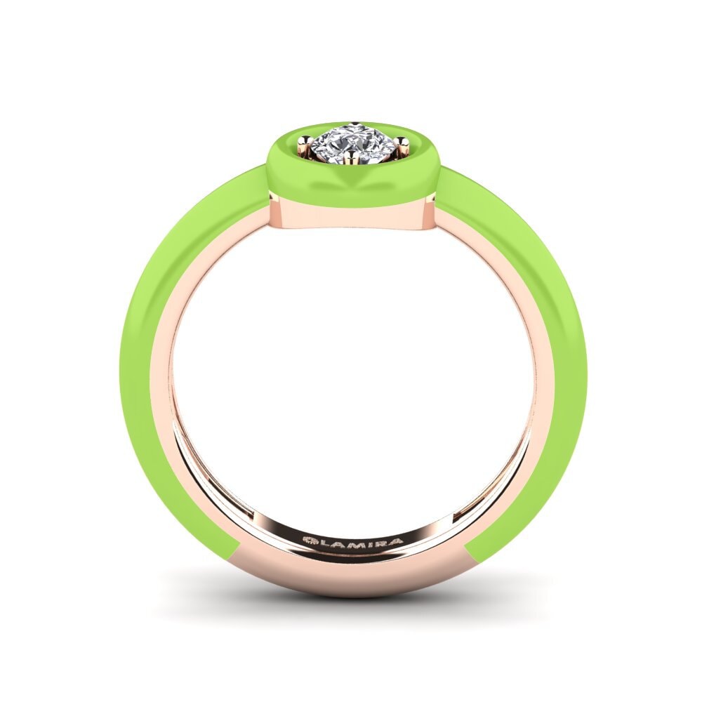 Rotgold 585 Ring Xilli
