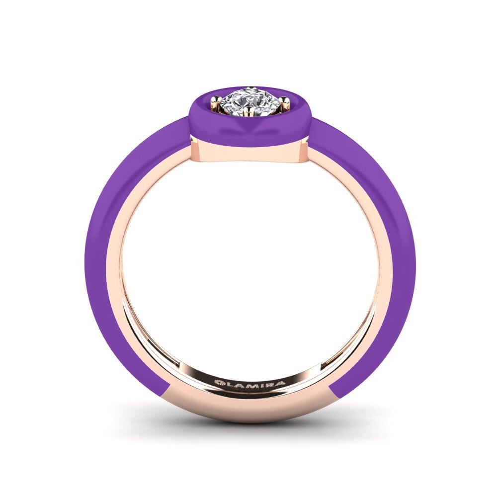 Rotgold 585 Ring Xilli