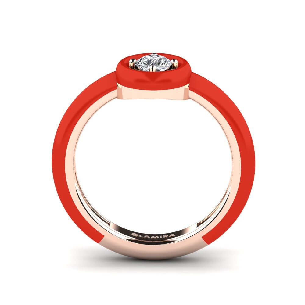 Rotgold 375 Ring Xilli