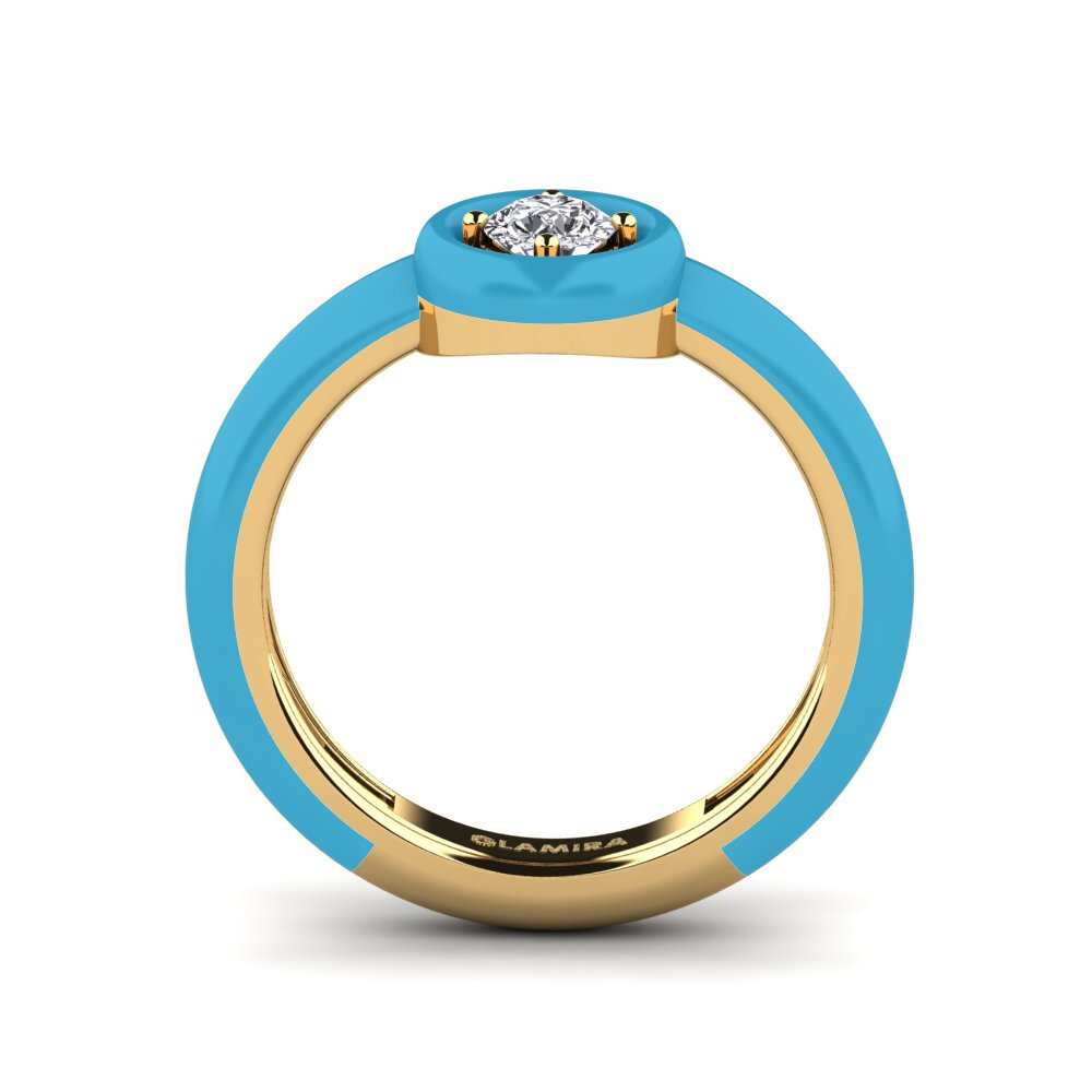 Gelbgold 375 Ring Xilli