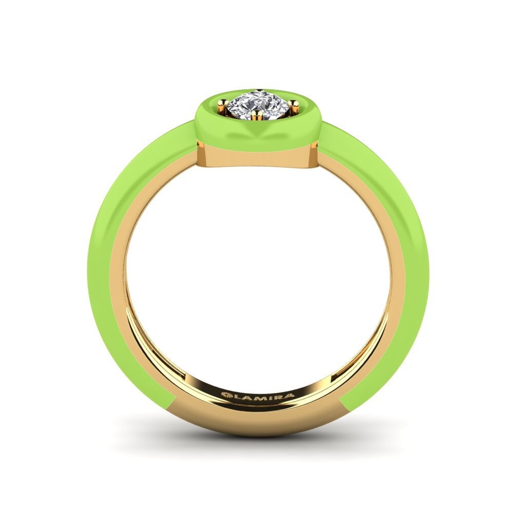 Gelbgold 585 Ring Xilli