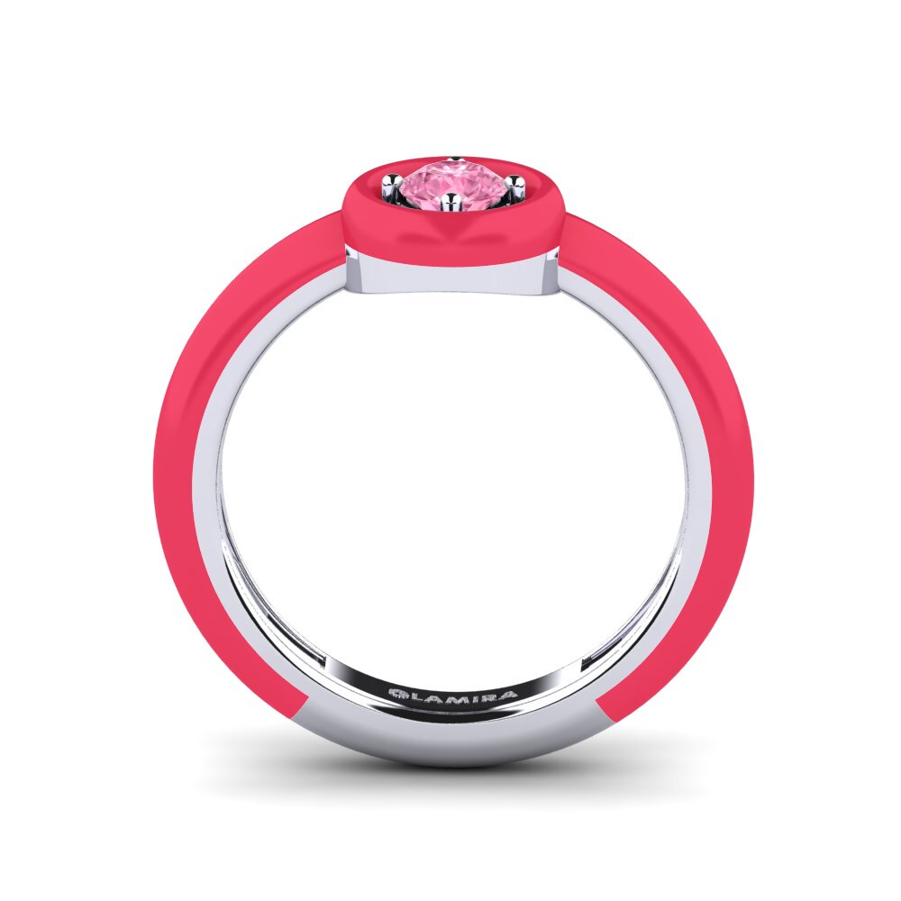 Rosa Saphir Ring Xilli