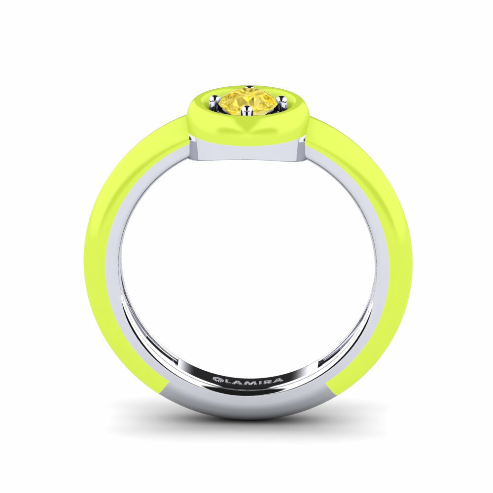 Saphir Jaune Bague Xilli