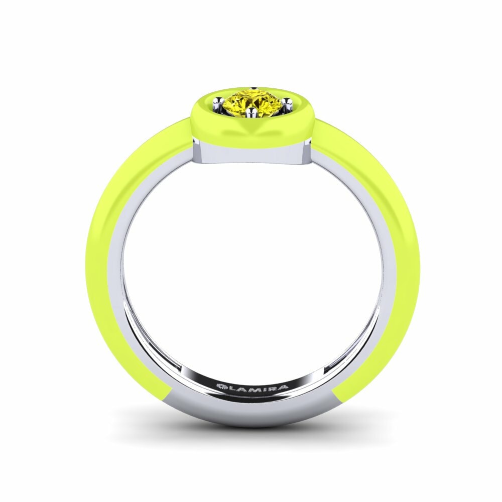 Diamant Jaune Bague Xilli