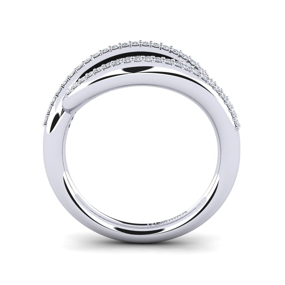 Diamante Produzido em Laboratório Anel Yackelin