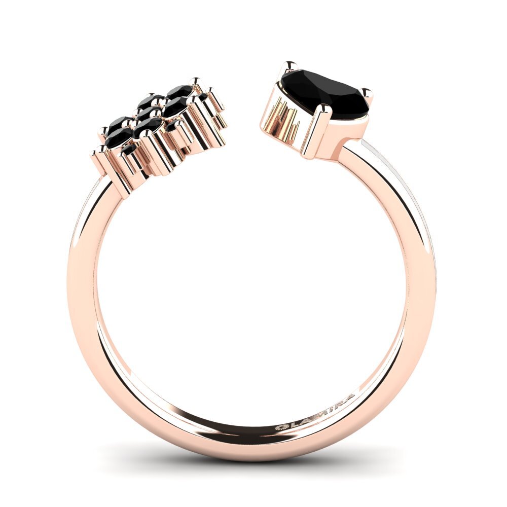Schwarzer Diamant Ring Yan