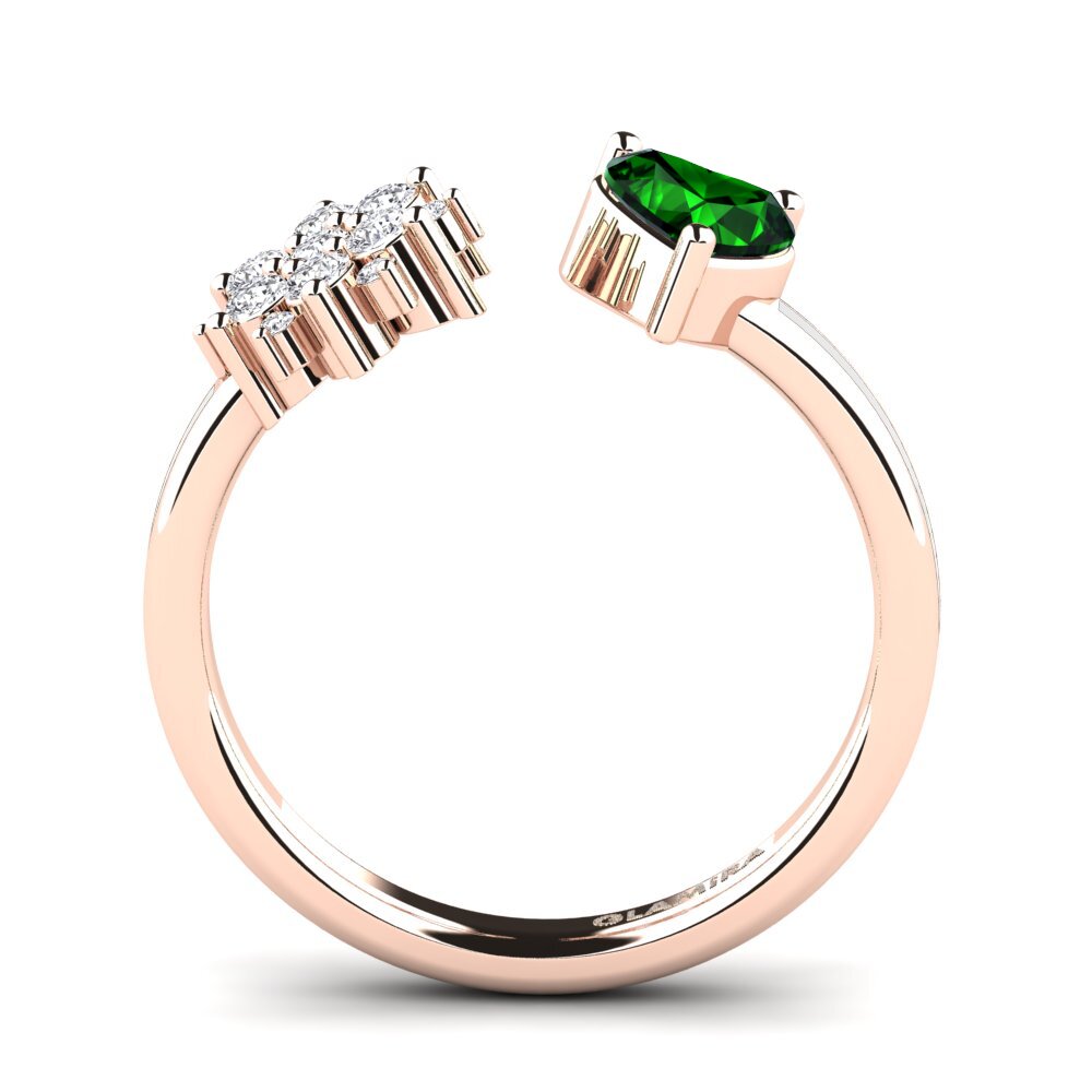 Green Tourmaline Ring Yan