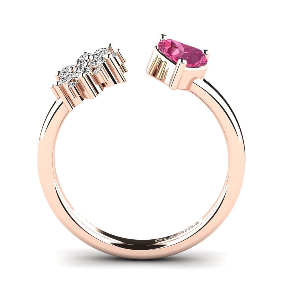 Pink Tourmaline Ring Yan