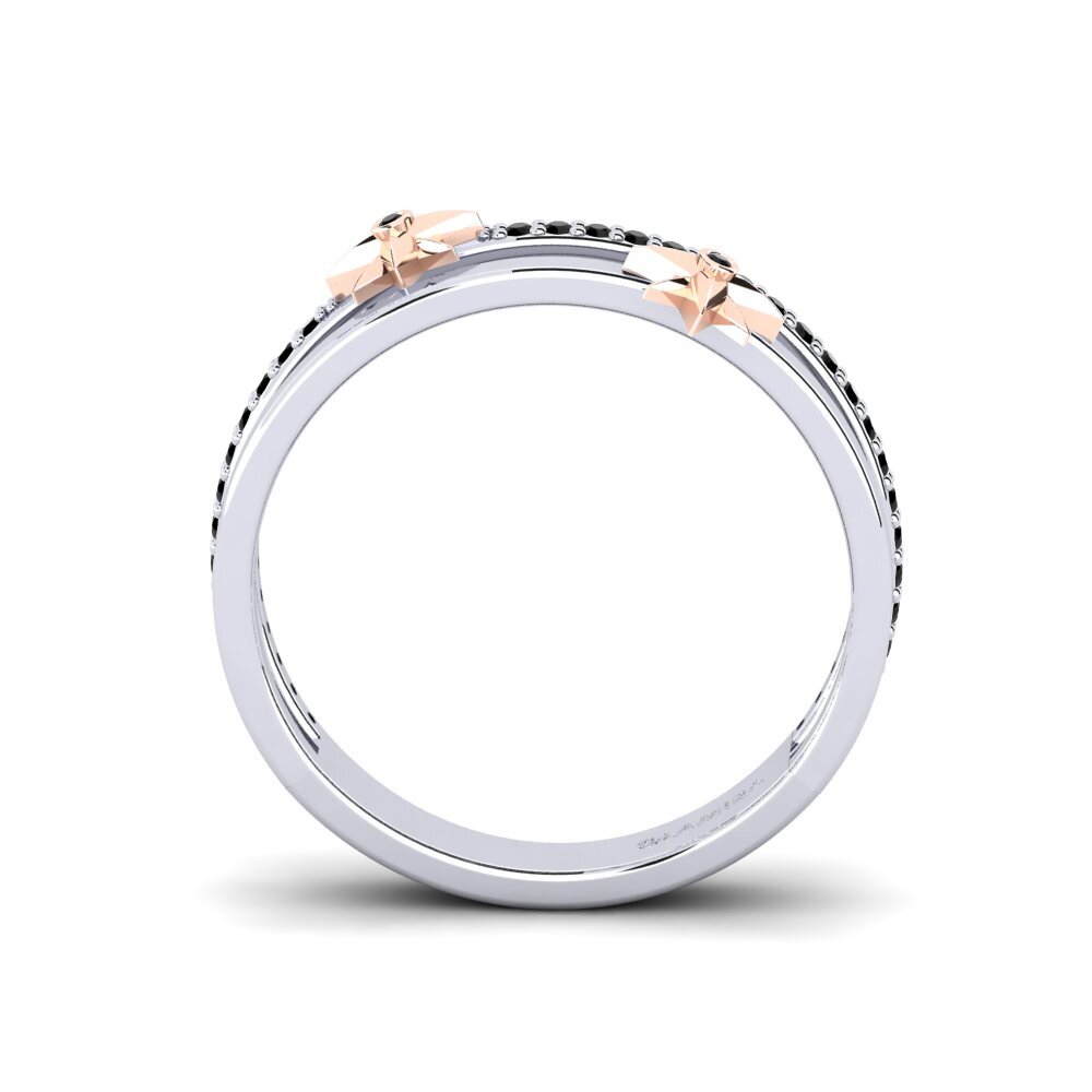 Saphir noir Bague Yedprior