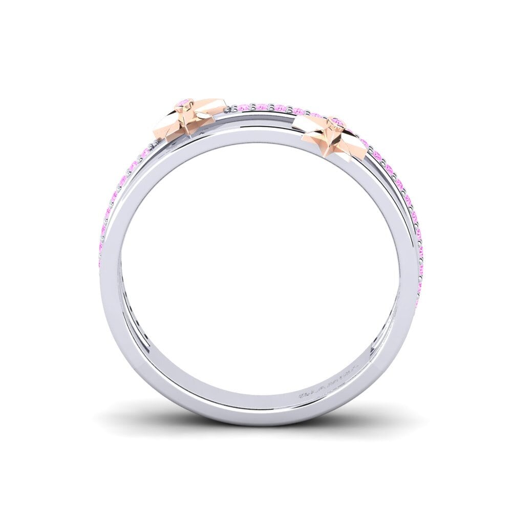 Zafiro Rosado Anillo Yedprior
