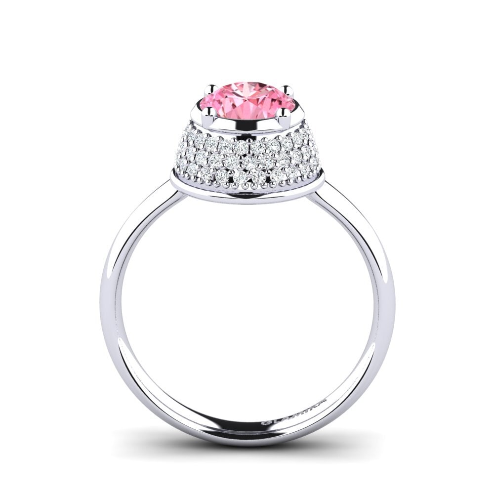Pink Sapphire Engagement Ring Yorlandie