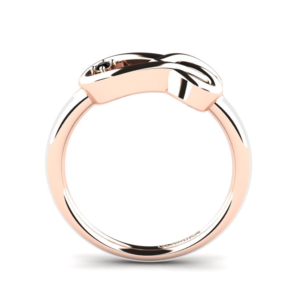 Schwarzer Diamant Ring Germael