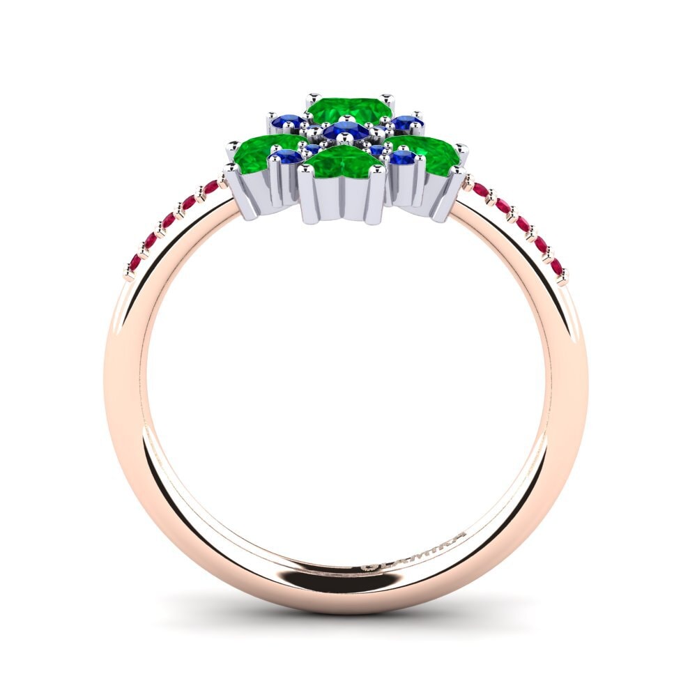 14k Rose & White Gold Ring Zalyssa