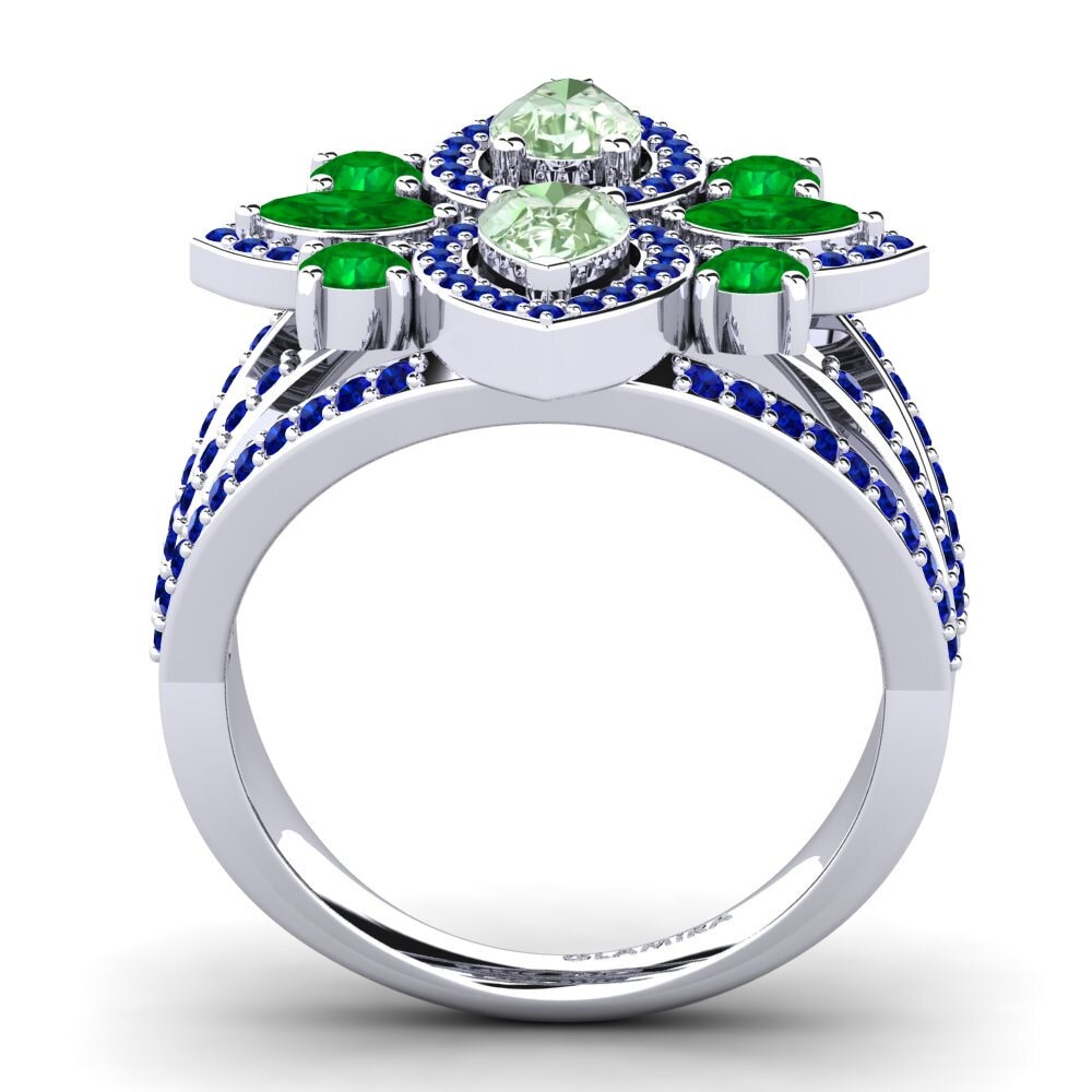 14k White Gold Ring Zenobia