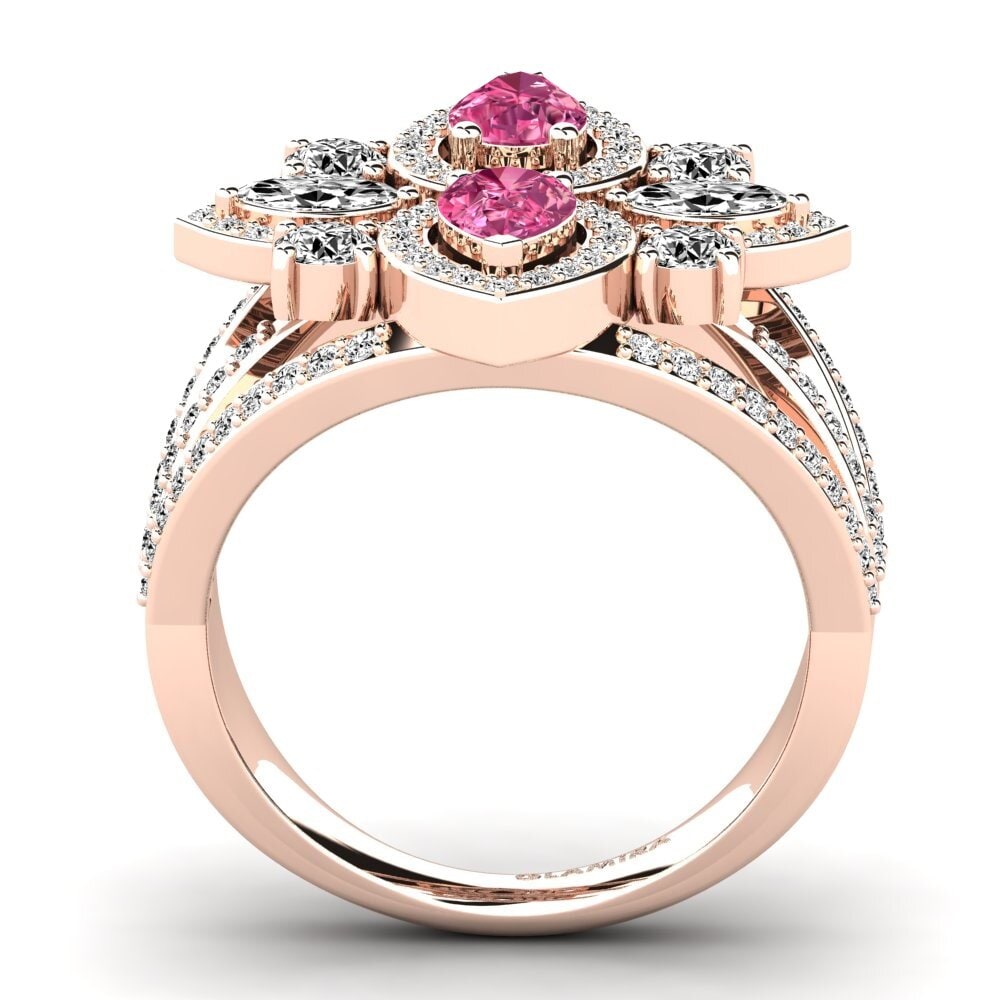 Pink Tourmaline Ring Zenobia