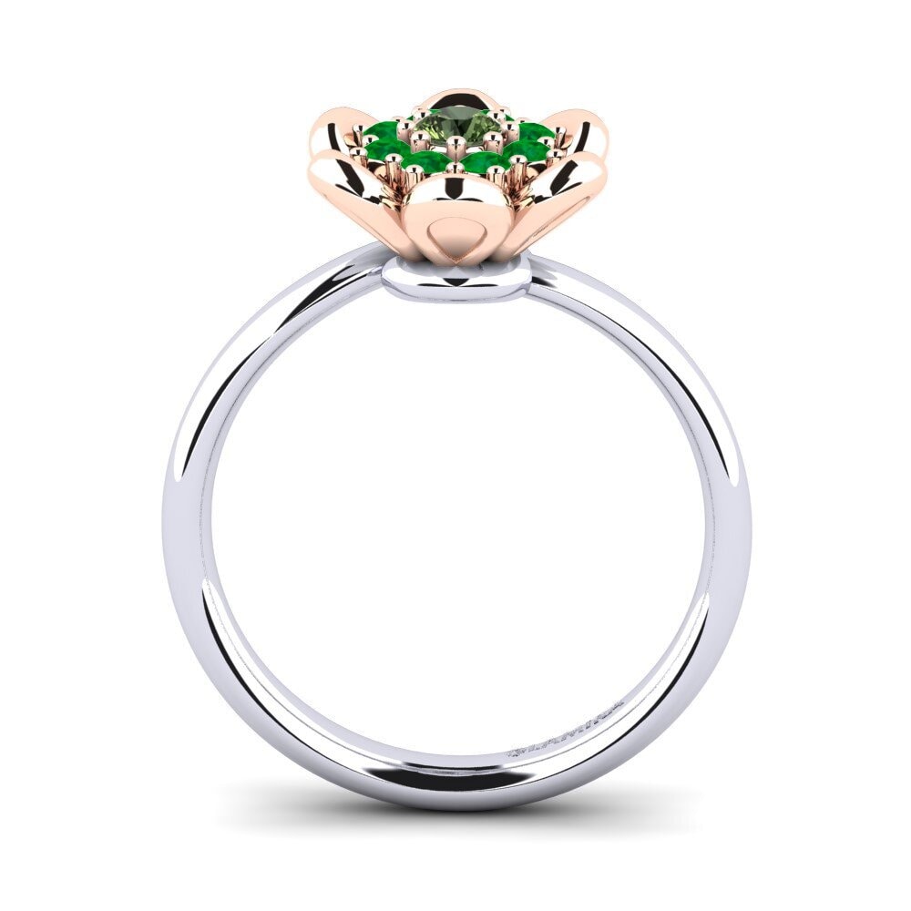 14k White & Rose Gold Ring Zulmarie