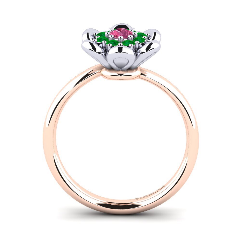 14k Rose & White Gold Ring Zulmarie