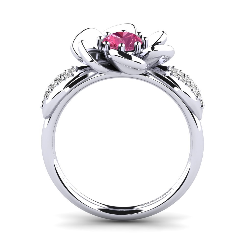 Pink Tourmaline Ring Zurielys