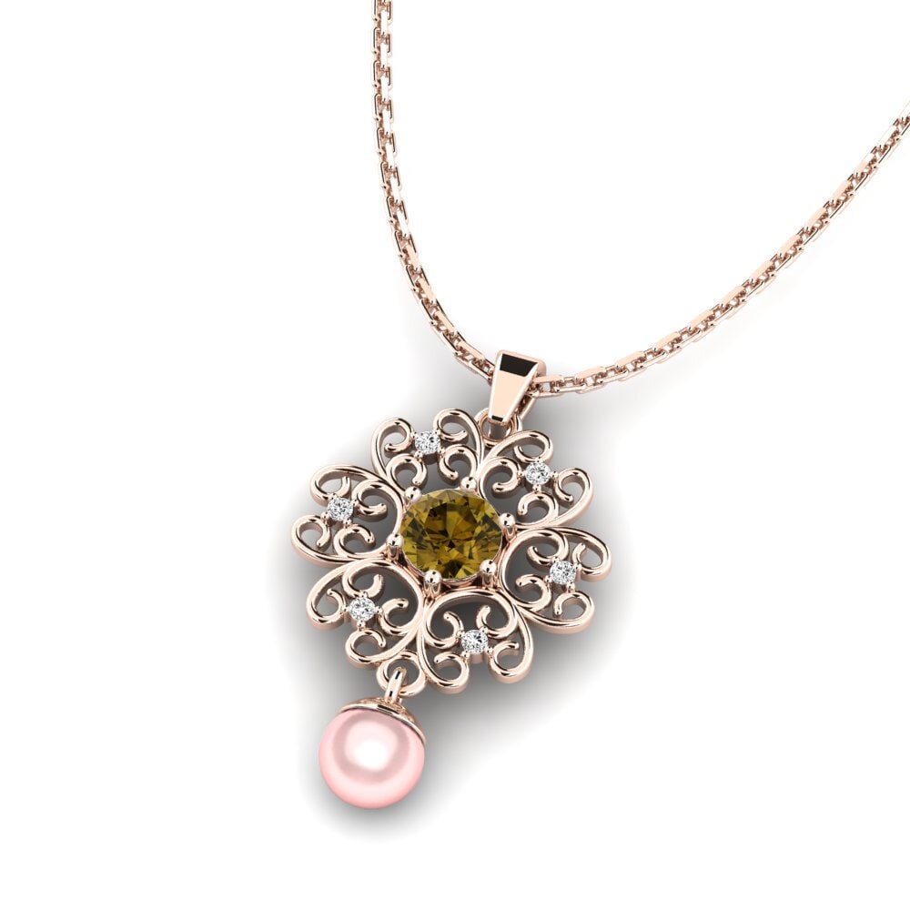 Brown Zircon Women's Pendant Vimpa