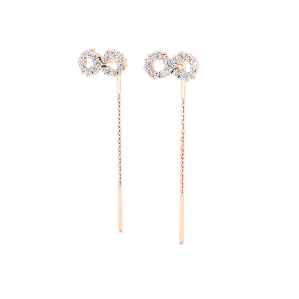 Oro Rosso 750 Orecchino da donna Cjace