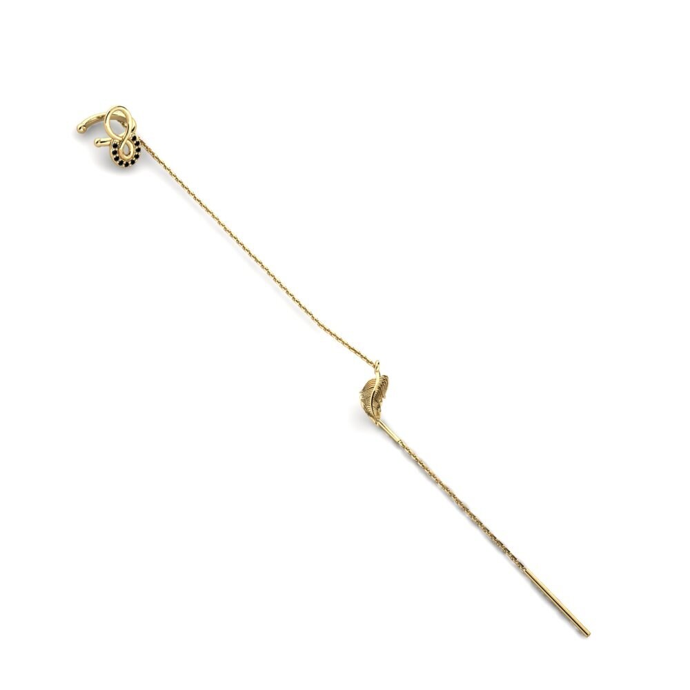 Oro Giallo 750 Orecchino da donna Expectancy