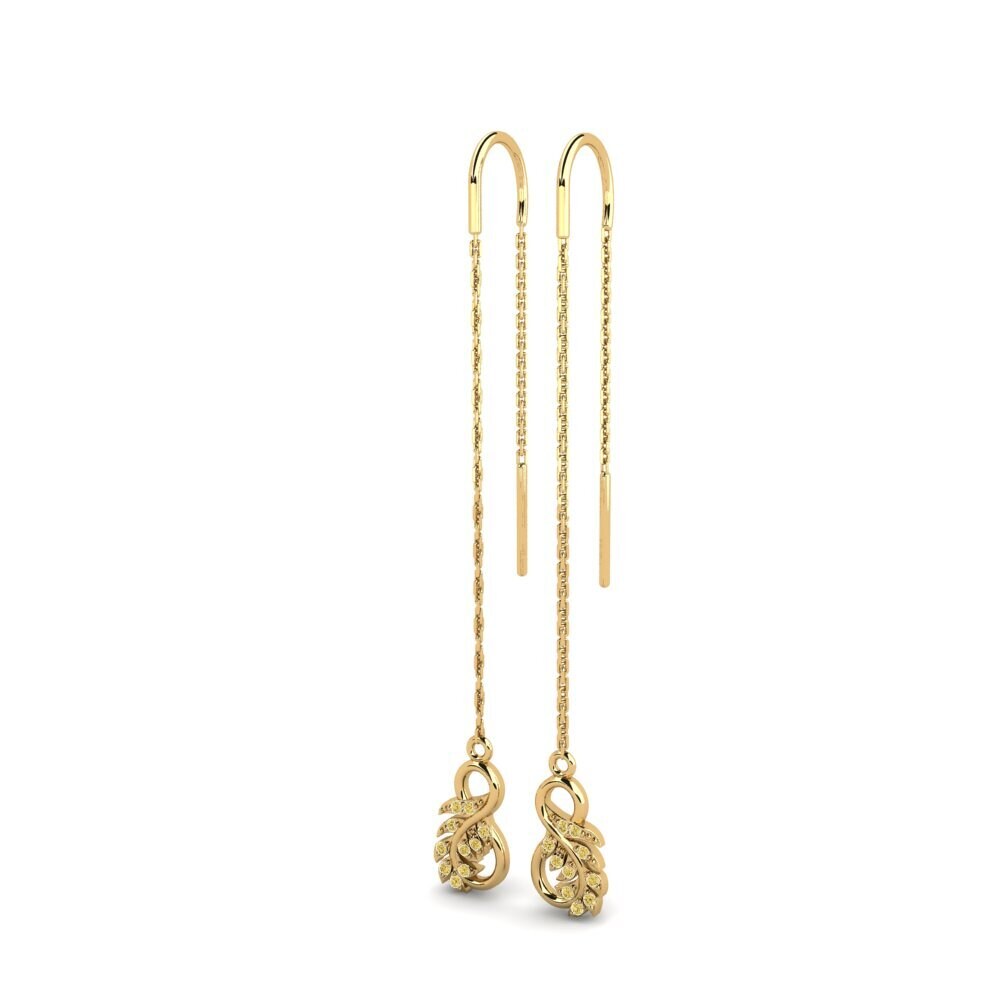 Yellow Diamond Women's Earring Mutantur