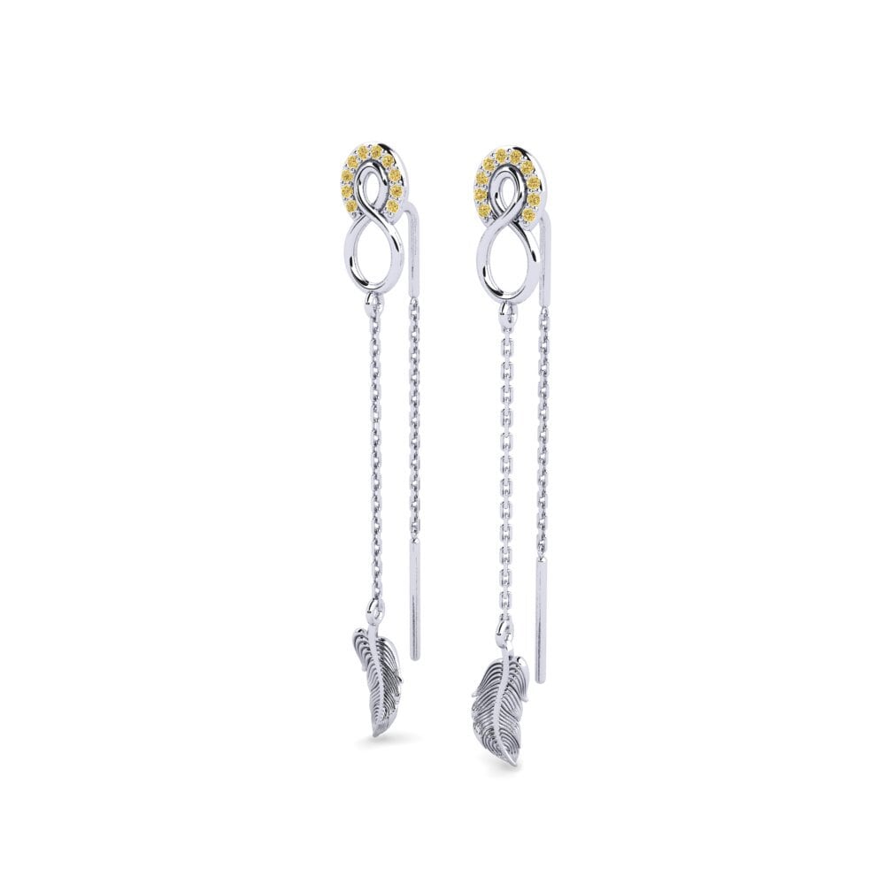 Yellow Diamond Women's Earring Nabegu