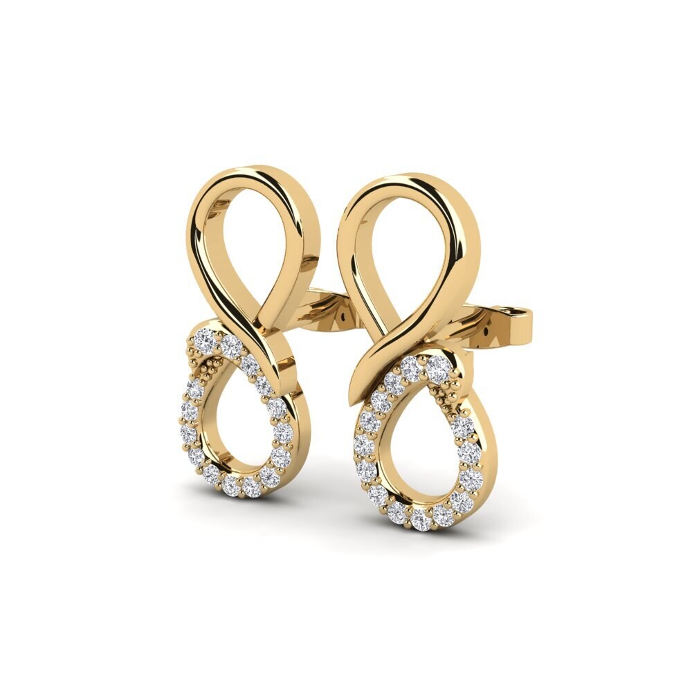Lab Grown Diamond Women's Earring Relationship - A