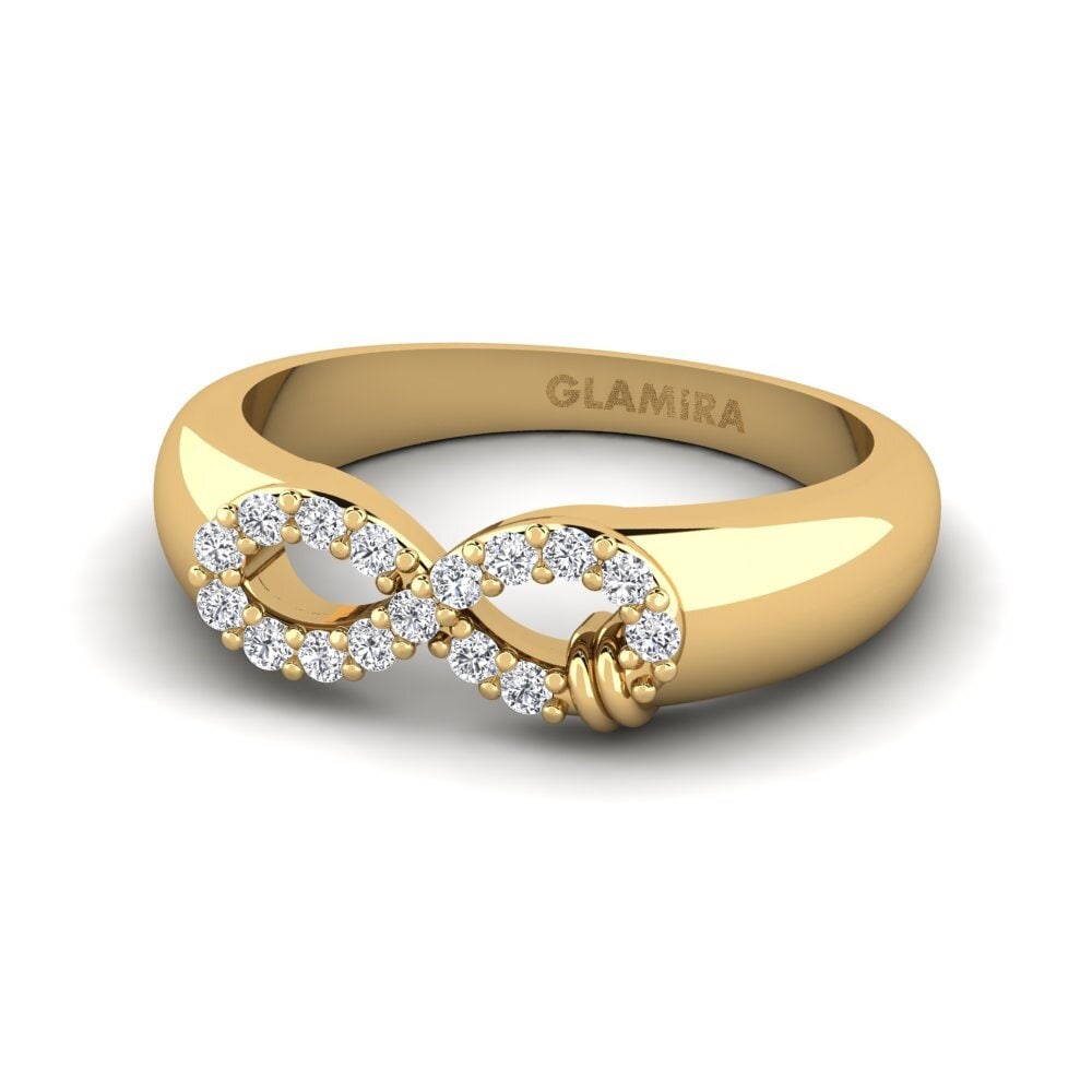 Labor-gezüchteter Diamant Pinker Ring Spojeny