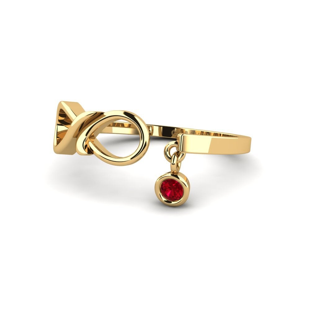 Circonita Roja Anillo Strasta