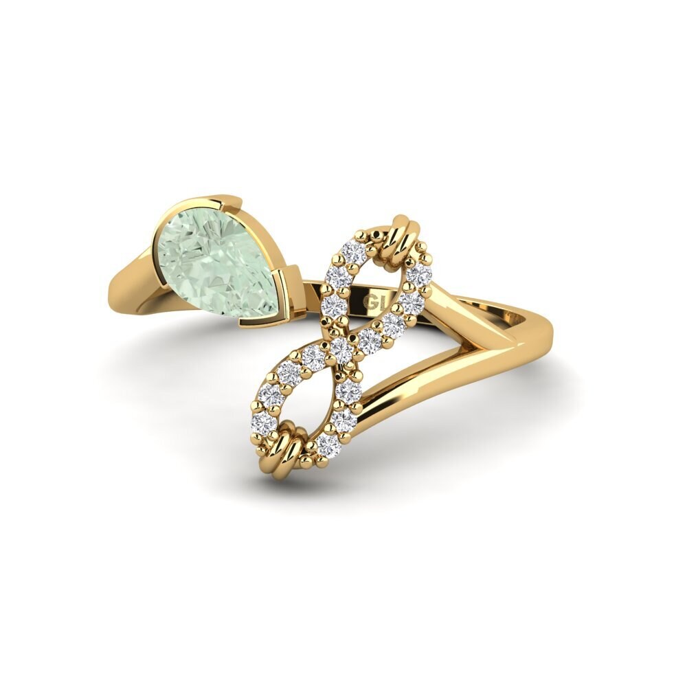 Green Amethyst Ring Tadafuq