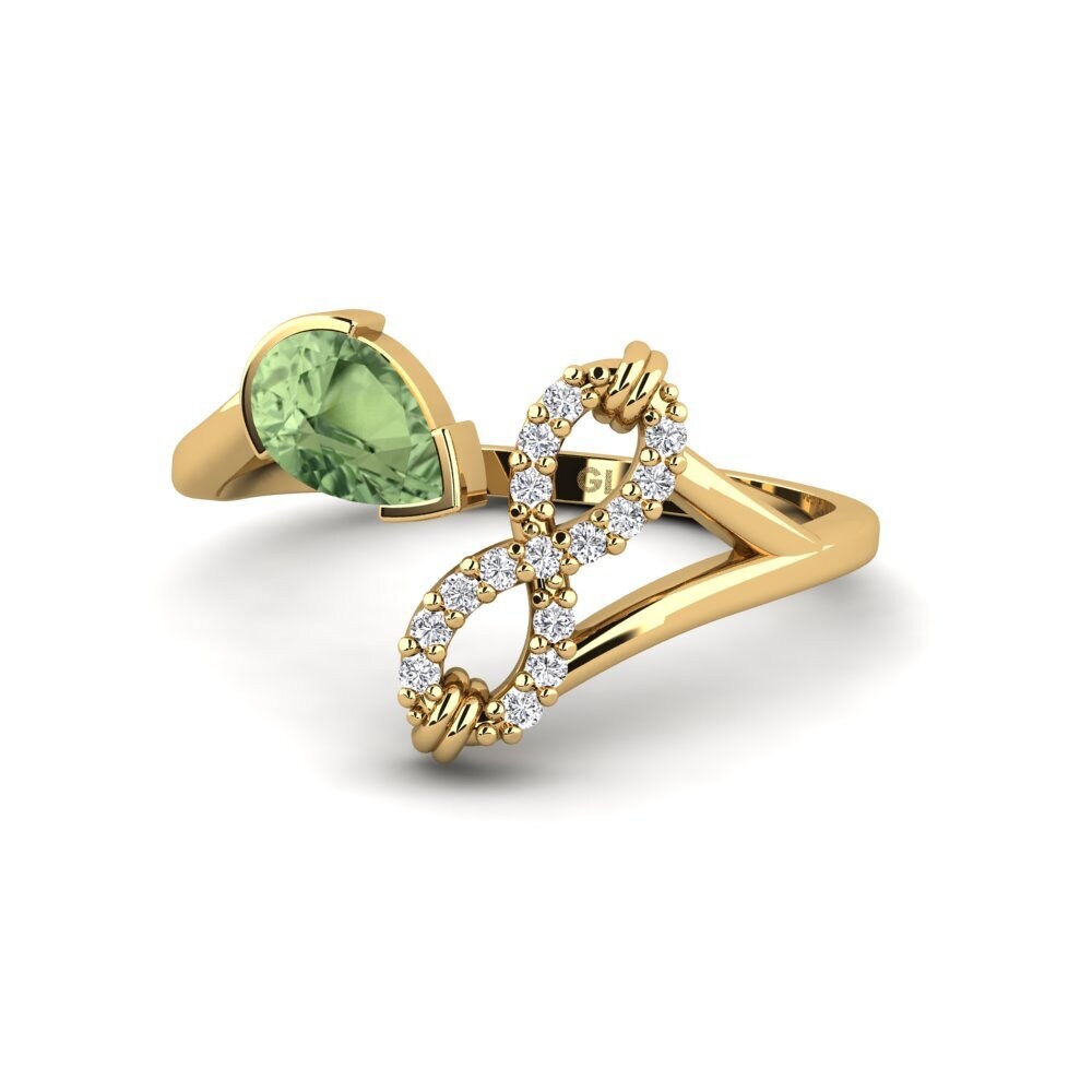 Grüner Saphir Ring Tadafuq