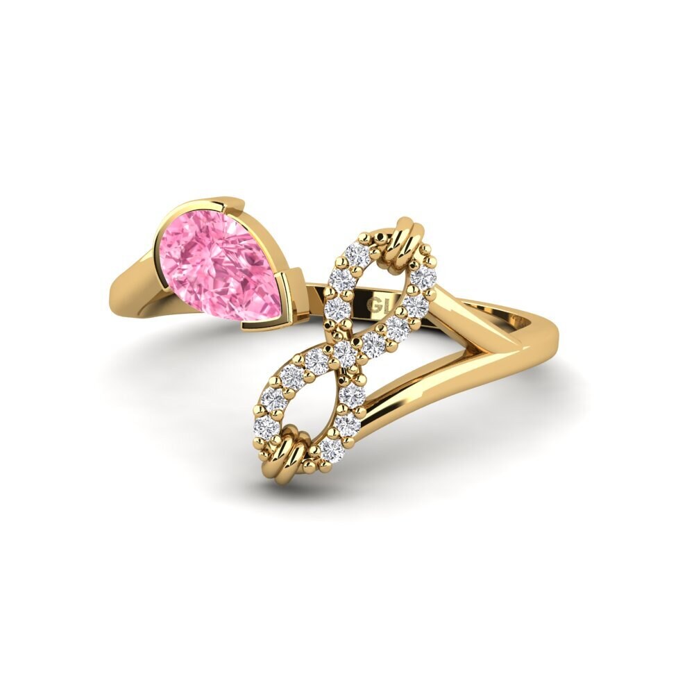 Rosa Saphir Ring Tadafuq