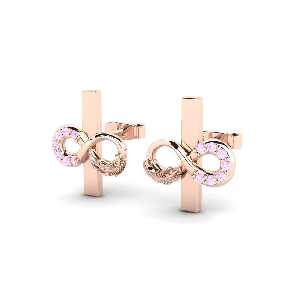 Pink Sapphire Women's Earring Timia A
