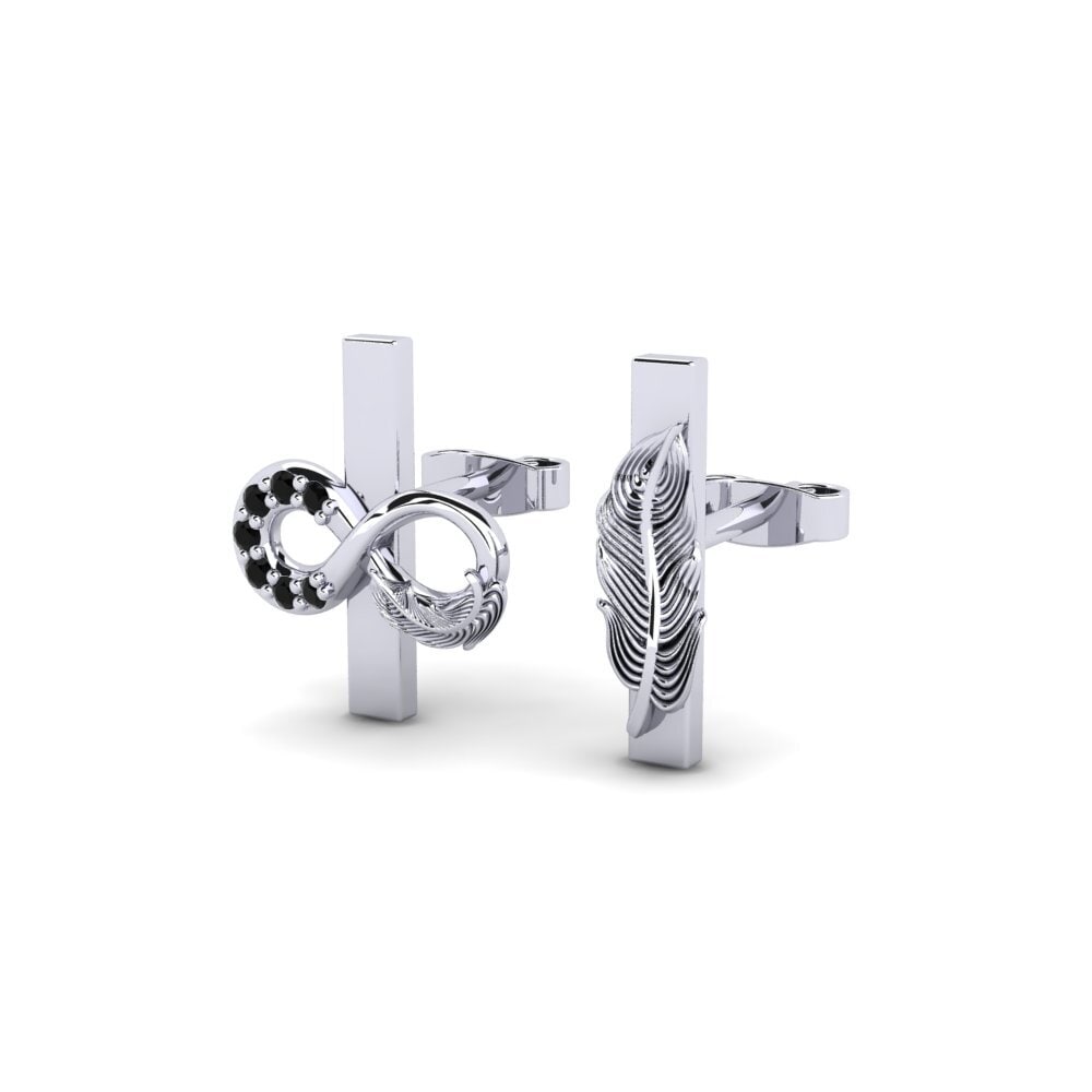 Black Sapphire Women's Earring Timia Set