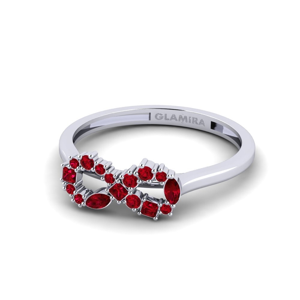 Circonita Roja Anillo Uniquella