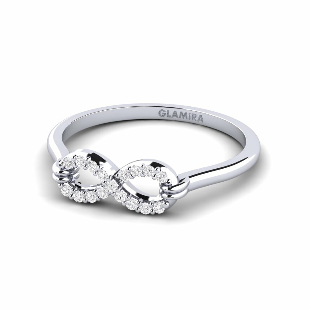 Infinity 925 Silver Engagement Rings