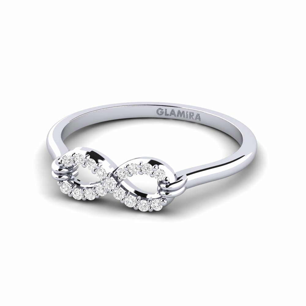 Infinity Diamant-saffier Ringen