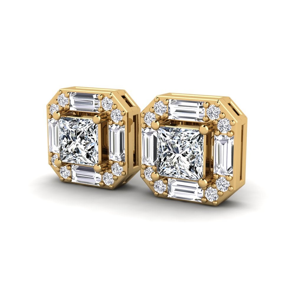 Đá Zirconia Bông tai nữ Ande