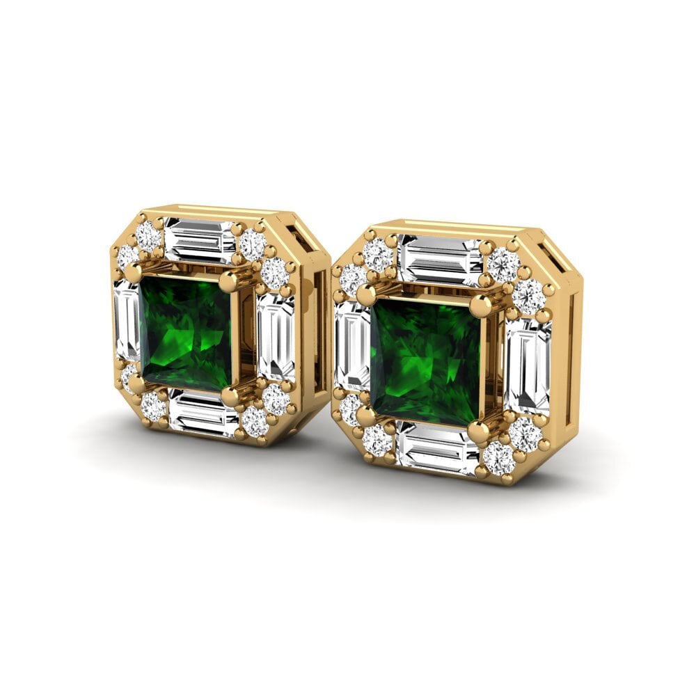 Green Tourmaline Women's Earring Ande